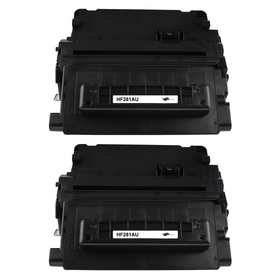 Kompatibel zu HP CF281A / 81A Toner Black Spar-Set (2 Stk.)