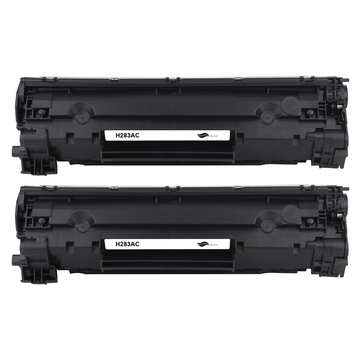 Kompatibel zu HP CF283A / 83A Toner Black Spar-Set (2 Stk.)