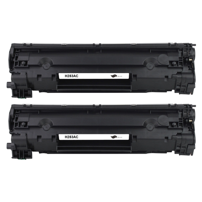 Kompatibel zu HP CF283X / 83X Toner Black Spar-Set (2 Stk.)