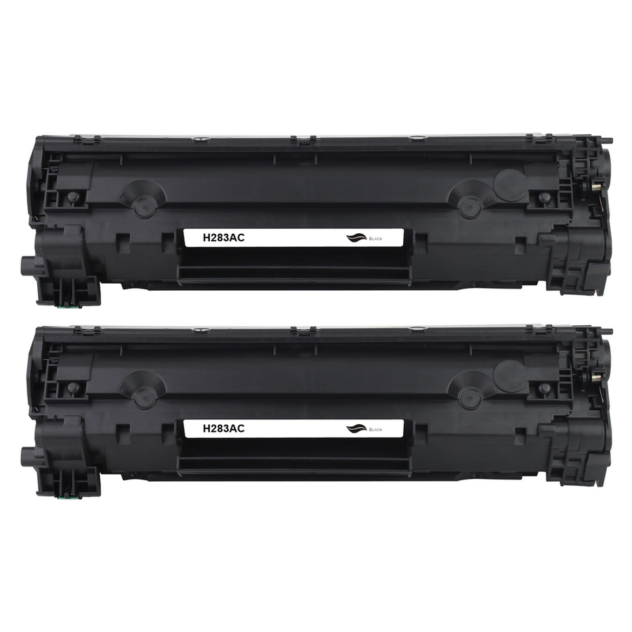 Kompatibel zu HP CF283X / 83X Toner Black Spar-Set (2 Stk.)