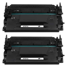Kompatibel zu HP CF287A / 87A Toner Black Spar-Set (2 Stk.)