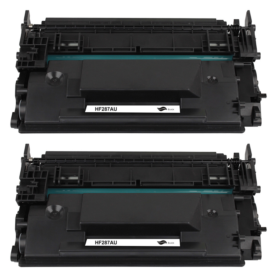 Kompatibel zu HP CF287X / 87X Toner Black Spar-Set (2 Stk.)