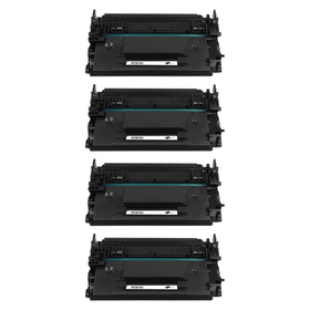 Kompatibel zu HP CF287X / 87X Toner Black Spar-Set (4 Stk.)