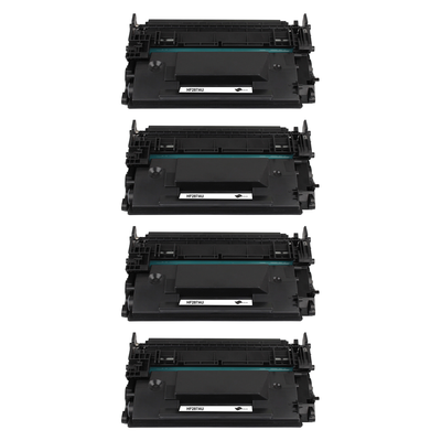 Kompatibel zu HP CF287X / 87X Toner Black Spar-Set (4 Stk.)