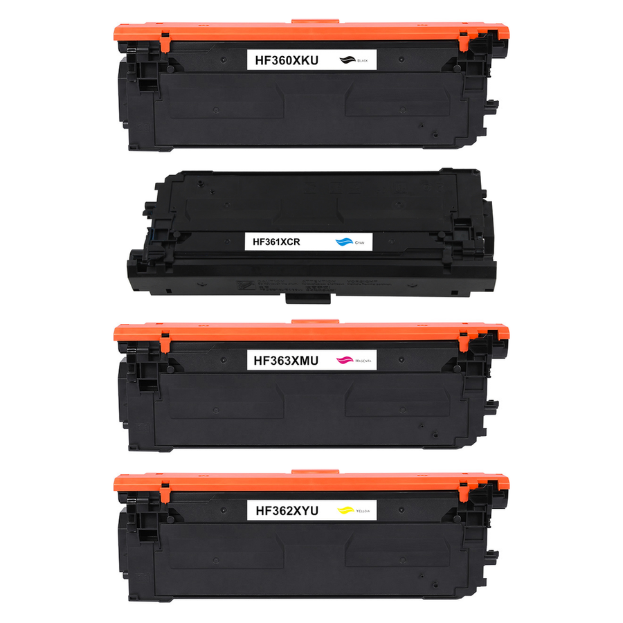 Kompatibel zu HP CF360A / 508A Toner Spar-Set (4 Stk.)