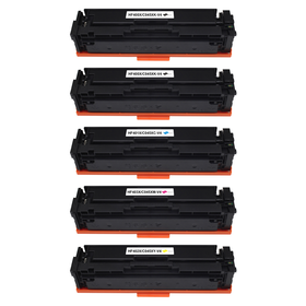 Kompatibel zu HP CF400X/201X - CF400A/201A Toner Spar-Set (5 Stk.)