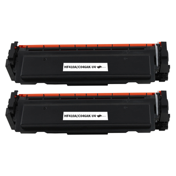 Kompatibel zu HP CF410A / 410A Toner Black (2 Stk.)
