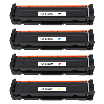 Kompatibel zu HP CF530A / 205A Toner Spar-Set (4 Stk.)