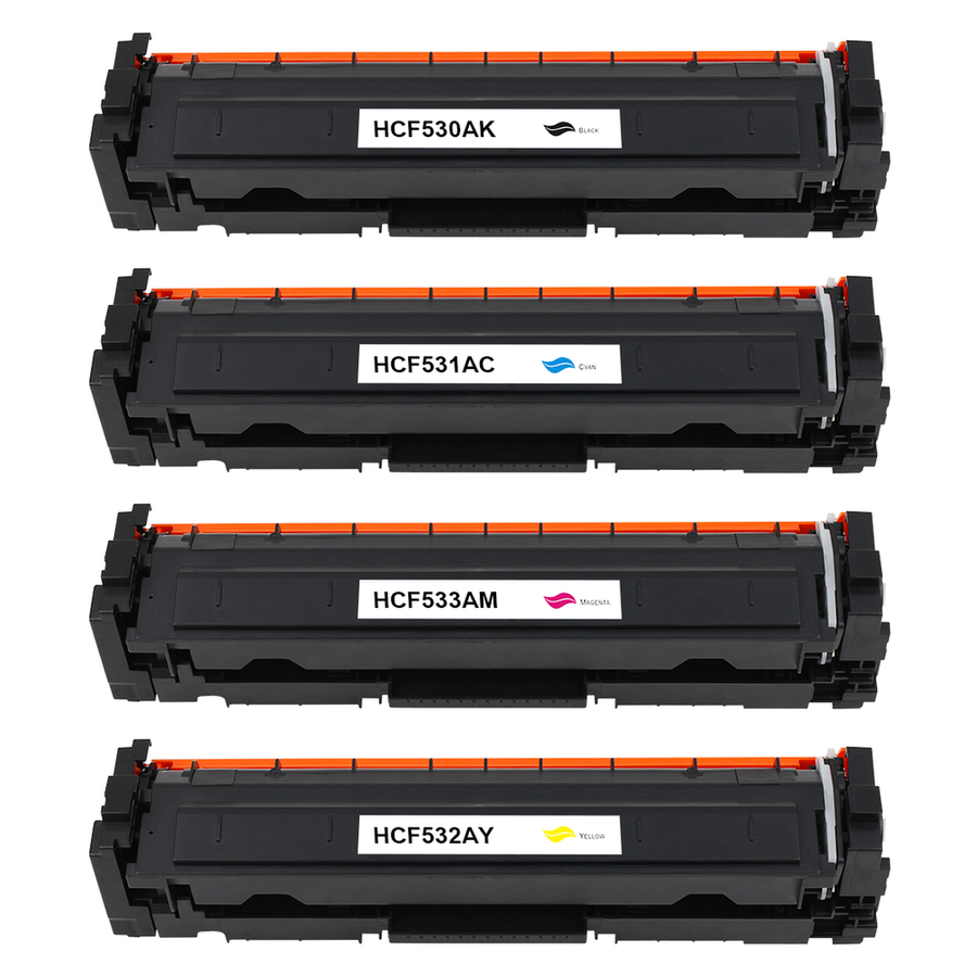 Kompatibel zu HP CF530A / 205A Toner Spar-Set (4 Stk.)