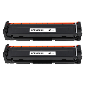 Kompatibel zu HP CF540X/203X - CF540A/203A Toner Black Spar Set (2 Stk.)