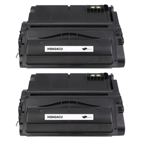 Kompatibel zu HP Q5942X Toner Black Spar-Set (2 Stk.)