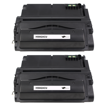 Kompatibel zu HP Q5942X Toner Black Spar-Set (2 Stk.)