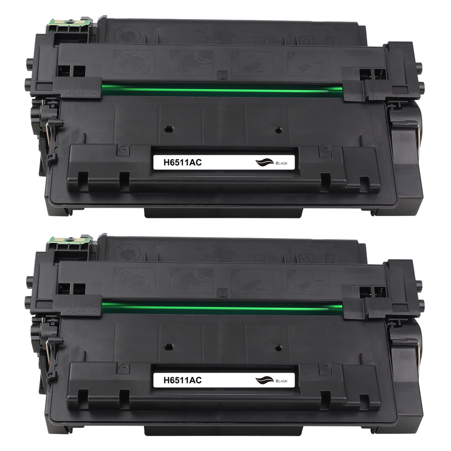 Kompatibel zu HP Q6511A / 11A Toner Black Spar-Set 2 Stk.