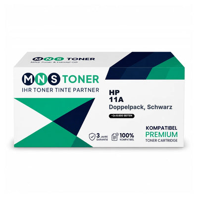 Kompatibel zu HP Q6511A / 11A Toner Black Spar-Set 2 Stk.
