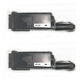 Kompatibel zu Kyocera TK-1115 Toner Black Spar-Set 2 Stk.
