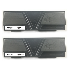 Kompatibel zu Kyocera TK-1130 Toner Black Spar-Set 2 Stk.