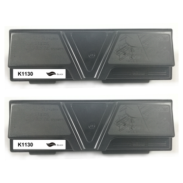 Kompatibel zu Kyocera TK-1130 Toner Black Spar-Set 2 Stk.