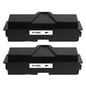 Kompatibel zu Kyocera TK-1140 Toner Black Spar-Set 2 Stk.