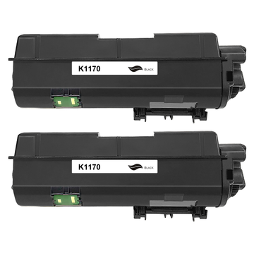 Kompatibel zu Kyocera TK-1170 (1T02S50NL0) Toner Black Spar-Set 2 Stk.