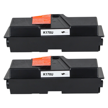 Kompatibel zu Kyocera TK-140 Toner Black Spar-Set 2 Stk.