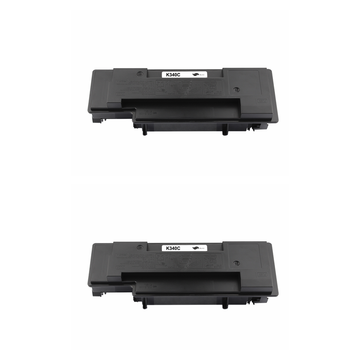 Kompatibel zu Kyocera TK-340 (1T02J00EU0) Toner Black Spar-Set 2 Stk.