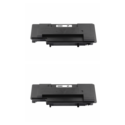 Kompatibel zu Kyocera TK-340 (1T02J00EU0) Toner Black Spar-Set 2 Stk.