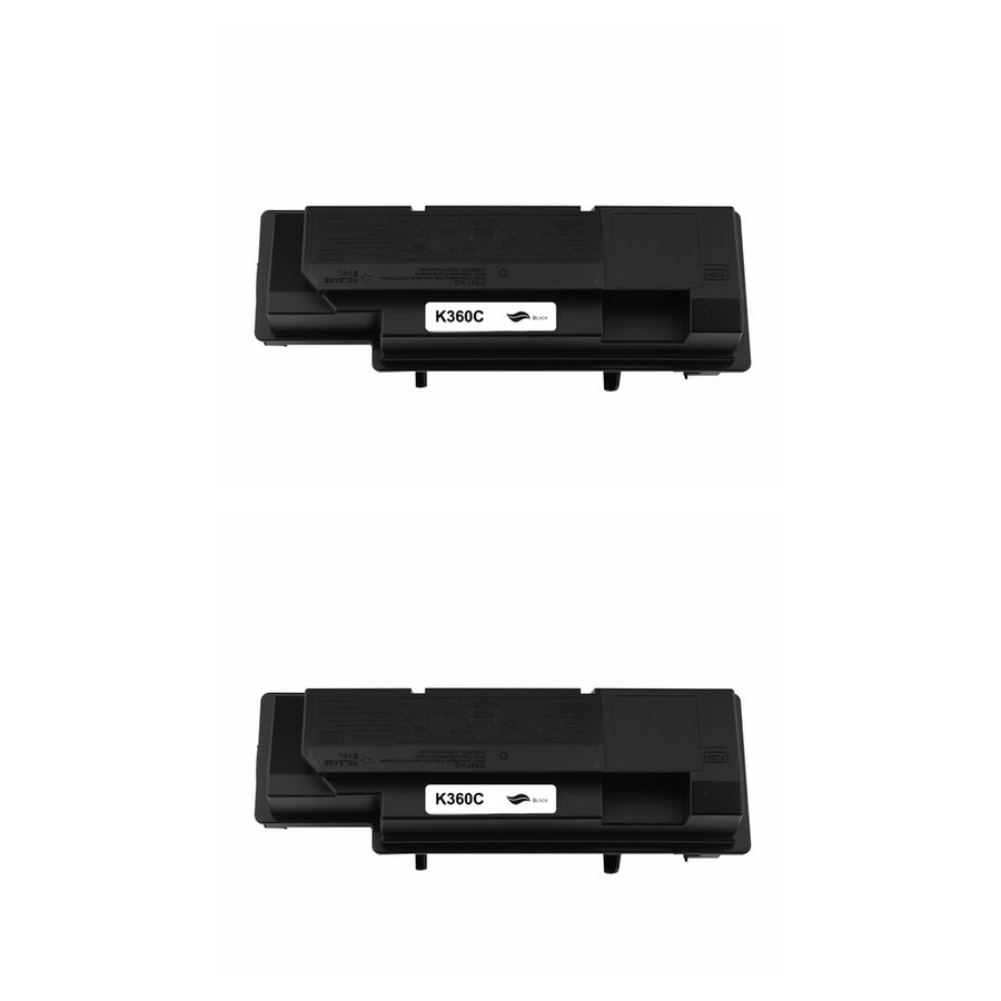 Kompatibel zu Kyocera TK-360 Toner Black Spar-Set 2 Stk.