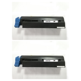 Kompatibel zu OKI-B401 (44992402) Toner Black Spar-Set 2 Stk.