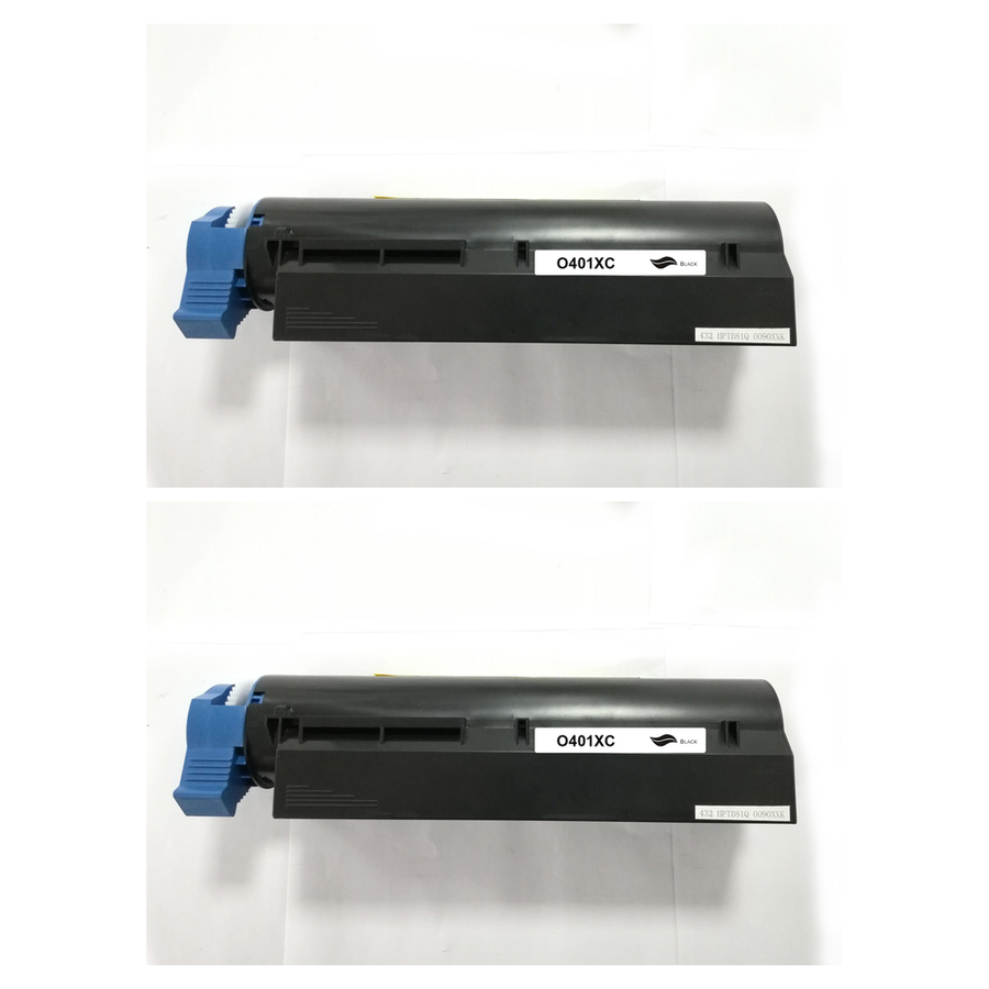 Kompatibel zu OKI-B401 (44992402) Toner Black Spar-Set 2 Stk.