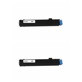 Kompatibel zu OKI-B410 (43979102) Toner Black Spar-Set 2 Stk.