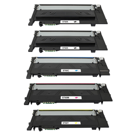Kompatibel zu Samsung CLT-406S Toner Spar-Set 5 Stk