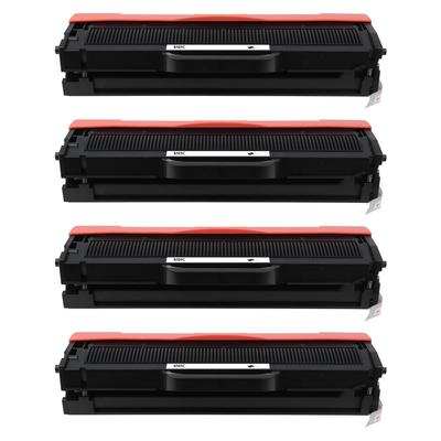 Kompatibel zu Samsung MLT-D101S Toner Black Spar-Set (4 Stk.)