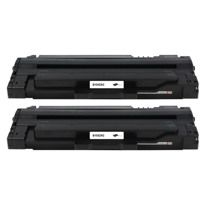 Kompatibel zu Samsung MLT-D1052L (MLT-D105L) Toner Schwarz Spar-Set (2 Stk.)