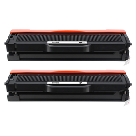 Kompatibel zu Samsung MLT-D111L Toner Schwarz Spar-Set 2 Stk.