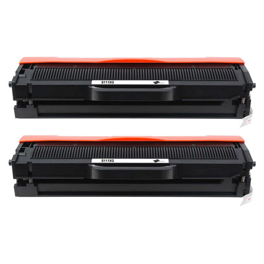 Kompatibel zu Samsung MLT-D111L Toner Schwarz Spar-Set 2 Stk.