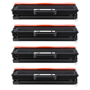 Kompatibel zu Samsung MLT-D111L Toner Schwarz Spar-Set 4 Stk.
