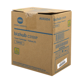 Original Konica Minolta A0X5254 (TNP50Y) Toner Yellow