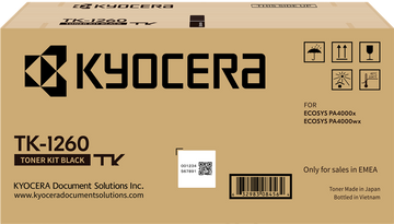 Original Kyocera TK-1260 / T0C150NL0 Toner Schwarz