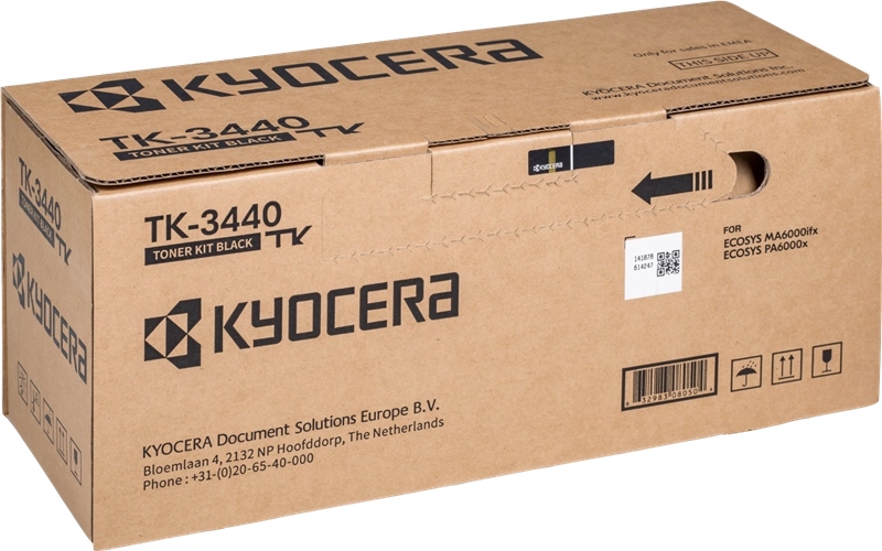 Original Kyocera TK-3440 Toner Schwarz (1T0C0T0NL0)