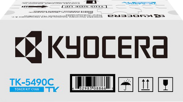Original Kyocera TK-5490C / 1T0C22CNL1 Toner Cyan