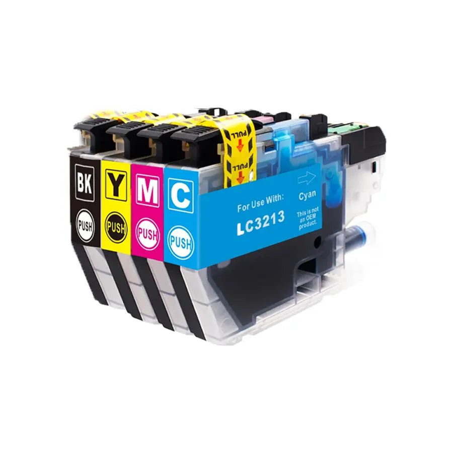 Kompatibel zu Brother LC-3213 Tinte Spar-Set (4 Stk.)
