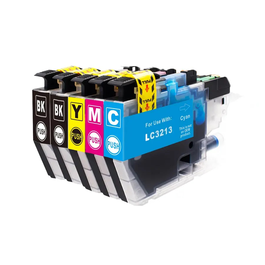 Kompatibel zu Brother LC-3213 Tinte Spar-Set (5 Stk.)