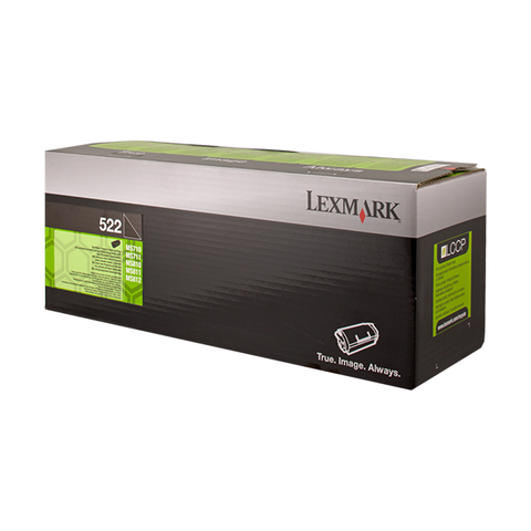 Original Lexmark 52D2000 (522) Toner Schwarz