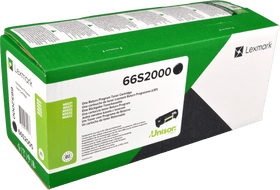 Original Lexmark 66S2000 Toner Schwarz