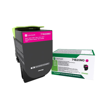 Original Lexmark 71B20M0 Toner Magenta