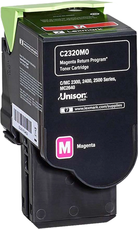 Original Lexmark C2320M0 Toner Magenta