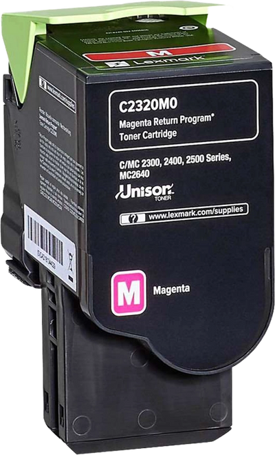 Original Lexmark C2320M0 Toner Magenta