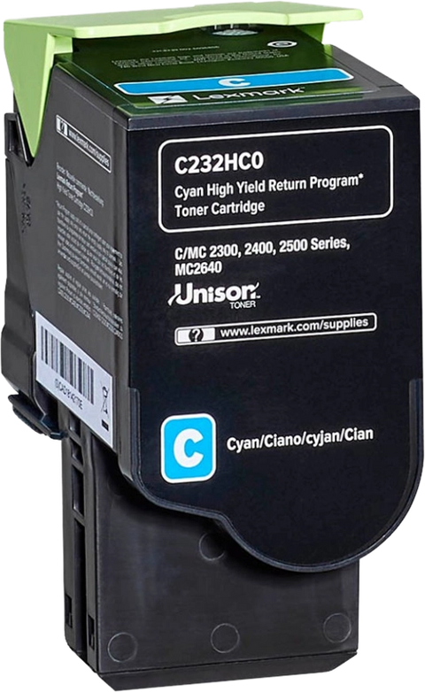 Original Lexmark C232HC0 Toner Cyan