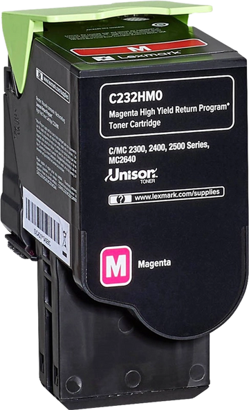 Original Lexmark C232HM0 Toner Magenta