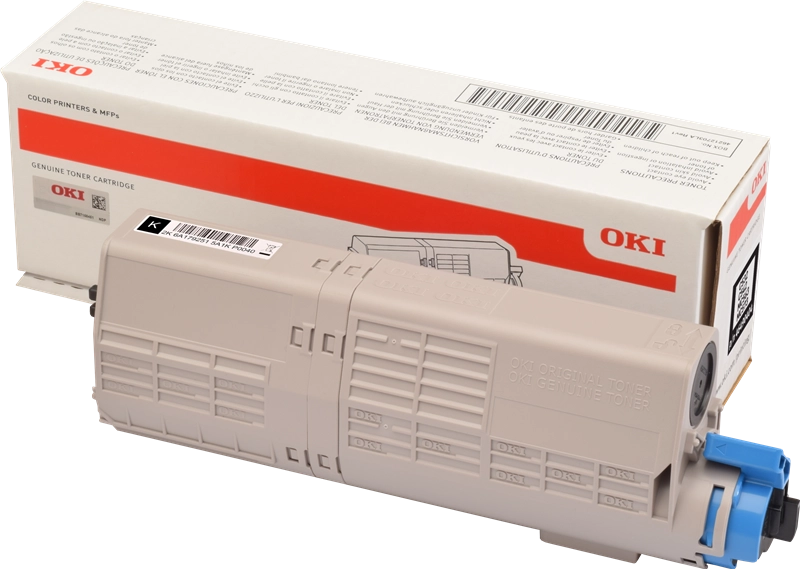 Original OKI 46490404 Toner Schwarz